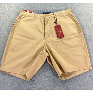 Southern Marsh Windward Shorts Men's Size 30 Flat Front Khaki Casual Preppy NWT